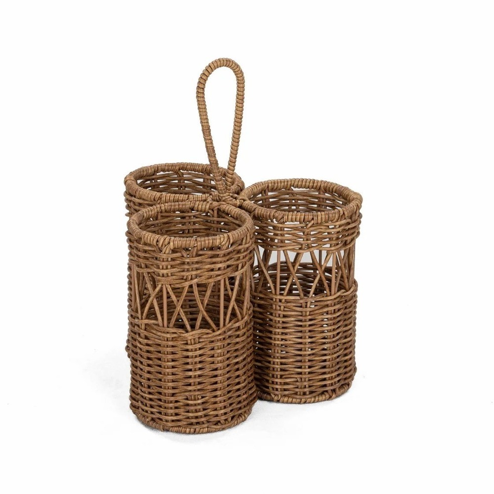Better‎ Homes & Gardens Wine Caddy, Brown Rattan - Walmart Summer 2025